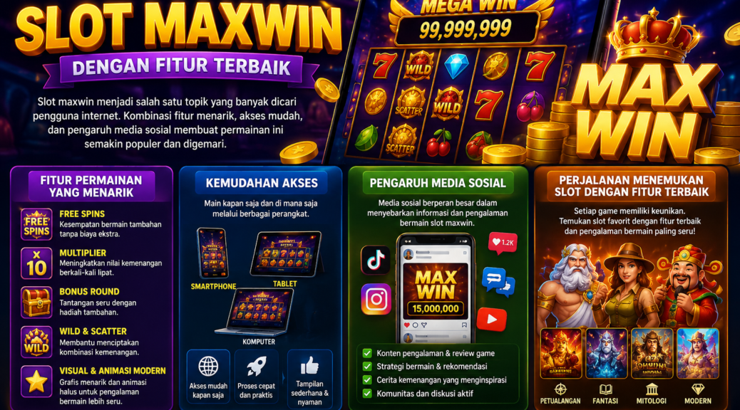Perjalanan Menemukan Slot Maxwin