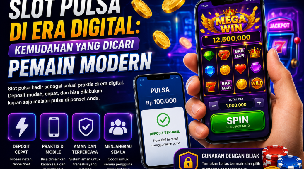 Slot Pulsa di Era Digital